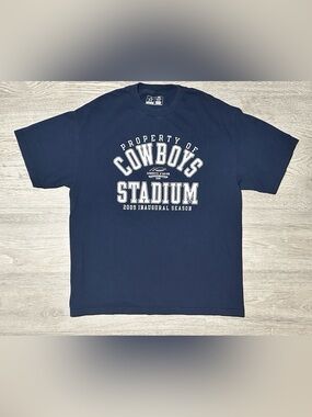2009 Dallas Cowboys Cowboys Stadium Inaugural Season Graphic T-Shirt